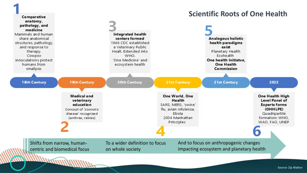 scientific roots of one health