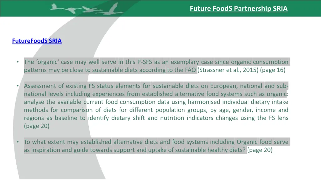 future foods partnership sria 1