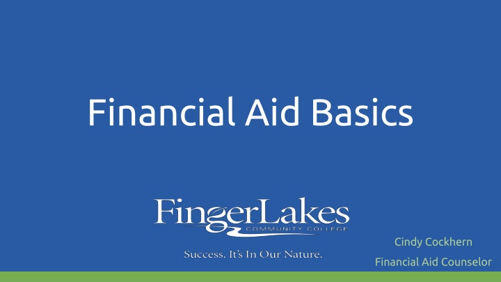 financial aid basics