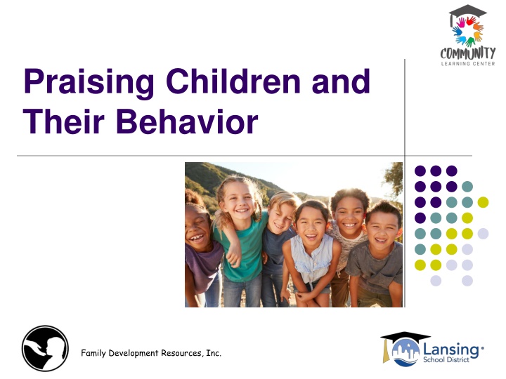 praising children and their behavior