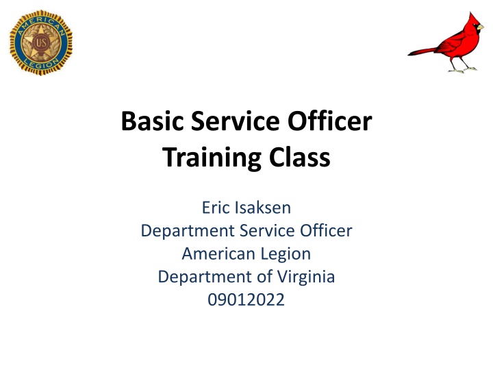 basic service officer training class