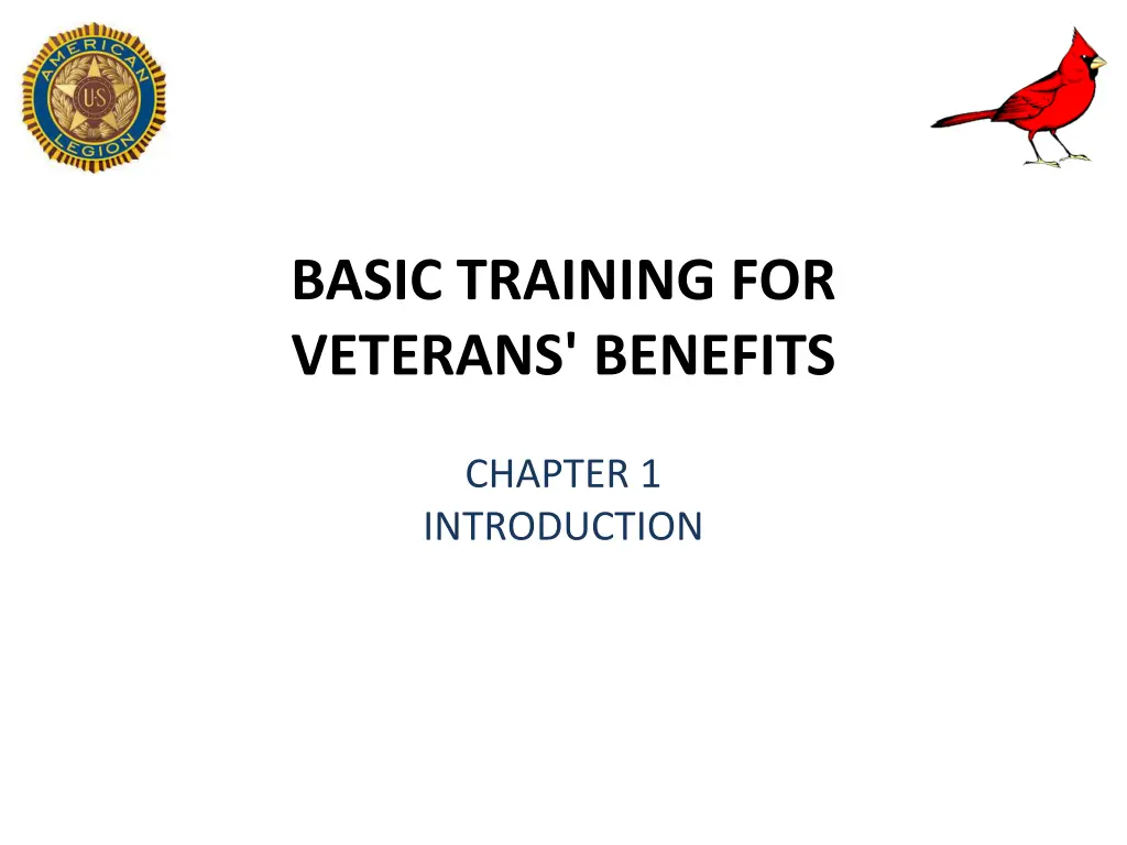 basic training for veterans benefits