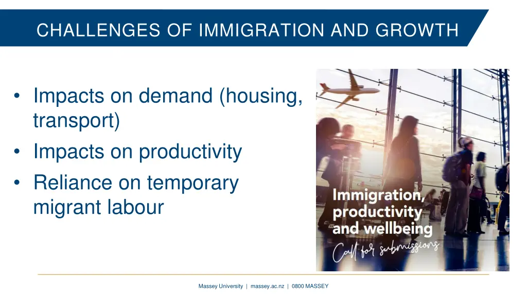 challenges of immigration and growth