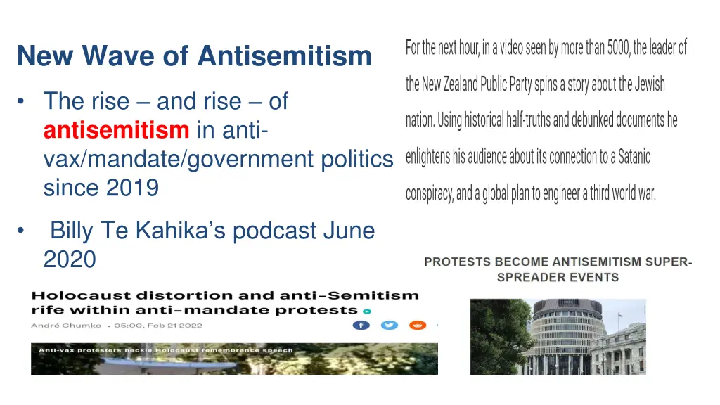 new wave of antisemitism