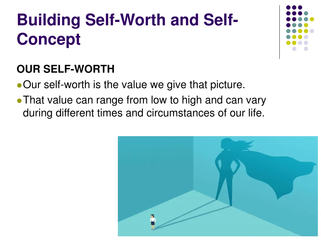 building self worth and self concept 1