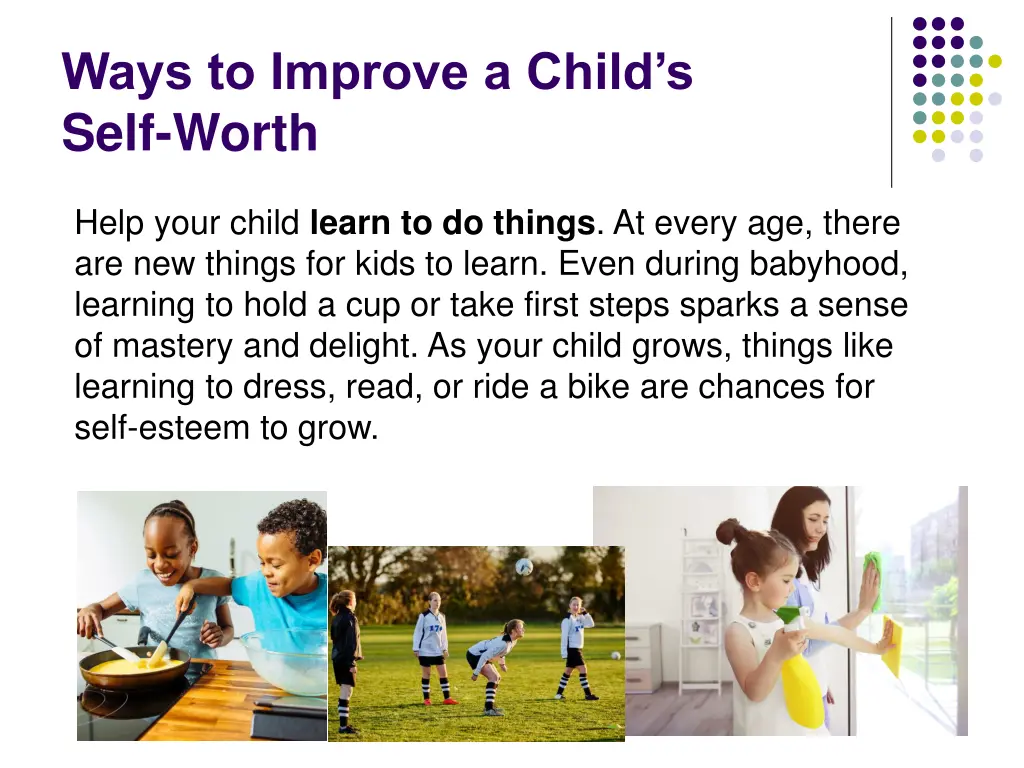 ways to improve a child s self worth 2