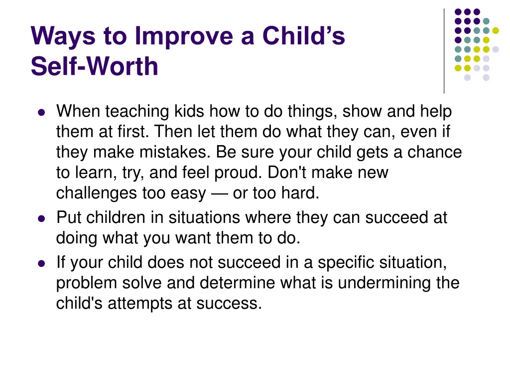 ways to improve a child s self worth 3