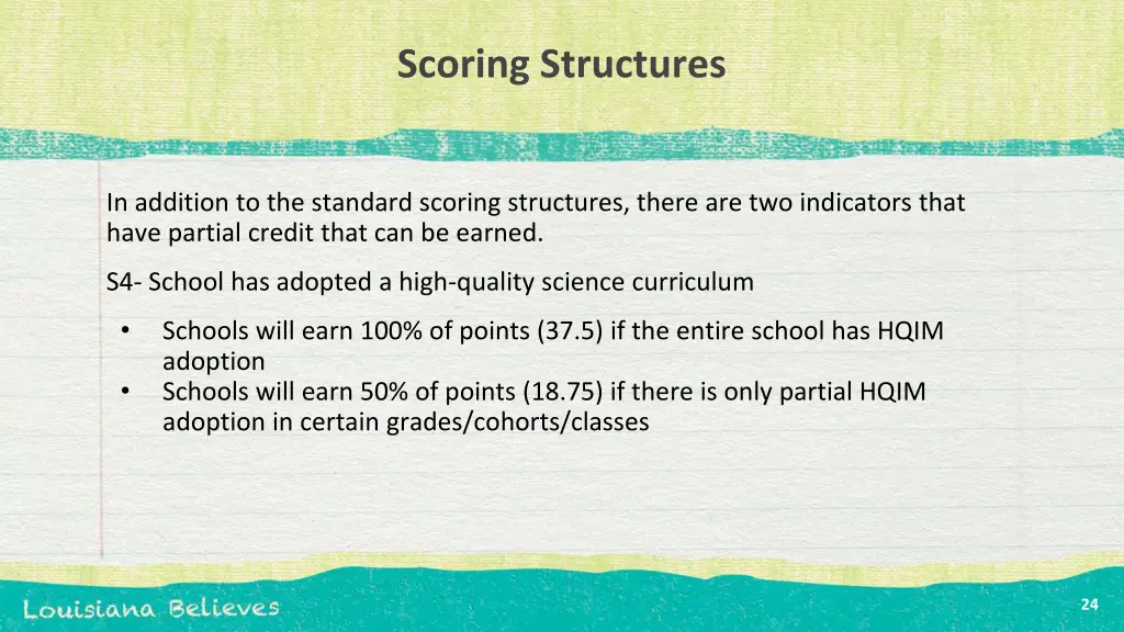 scoring structures 1