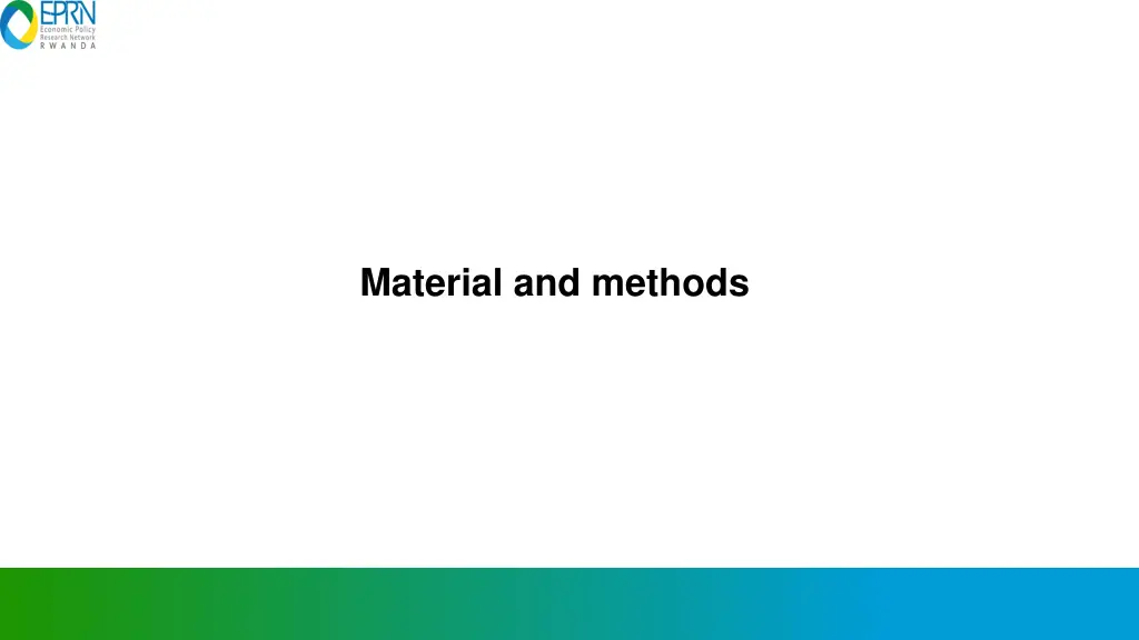 material and methods