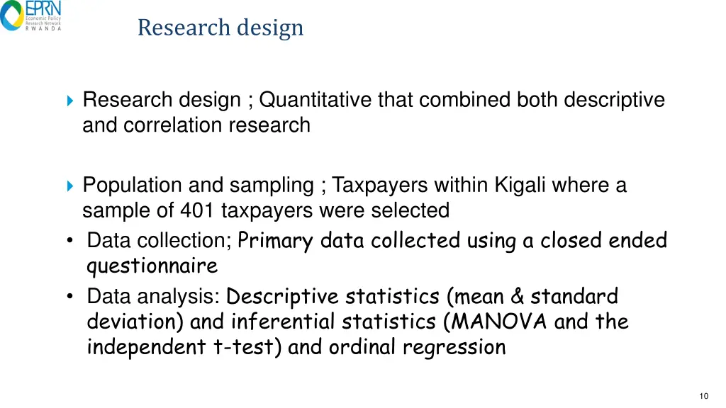 research design