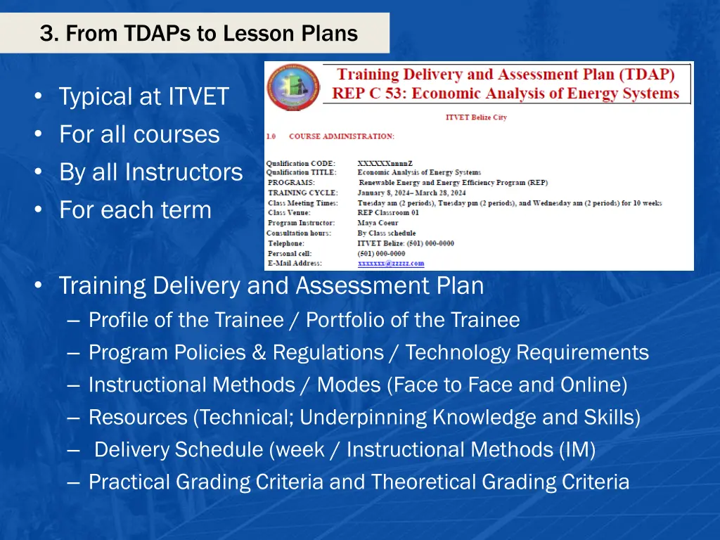 3 from tdaps to lesson plans 1