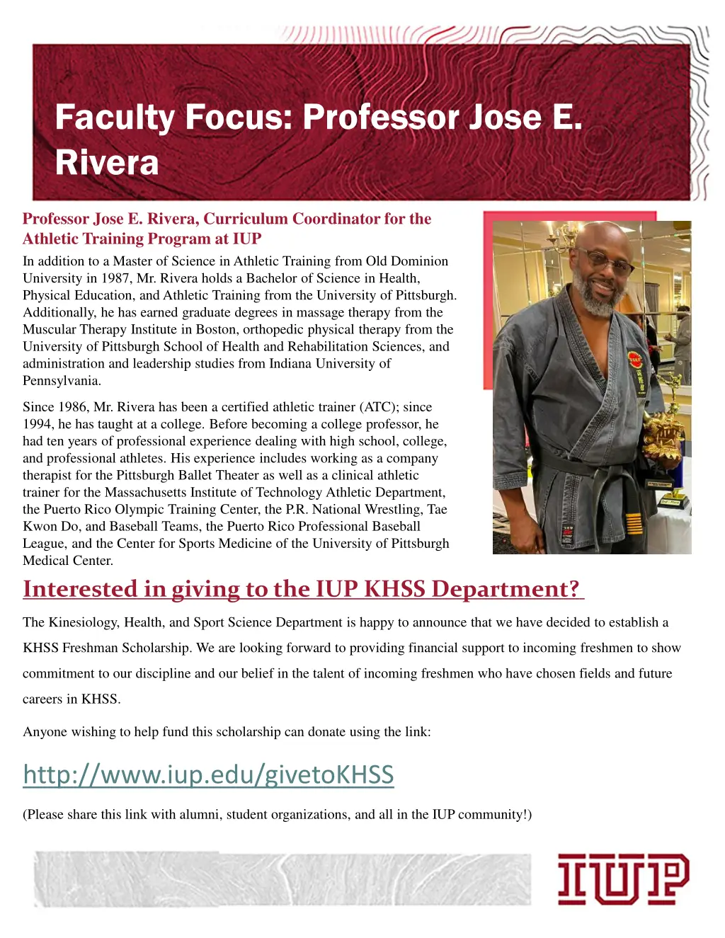 faculty focus professor jose e rivera