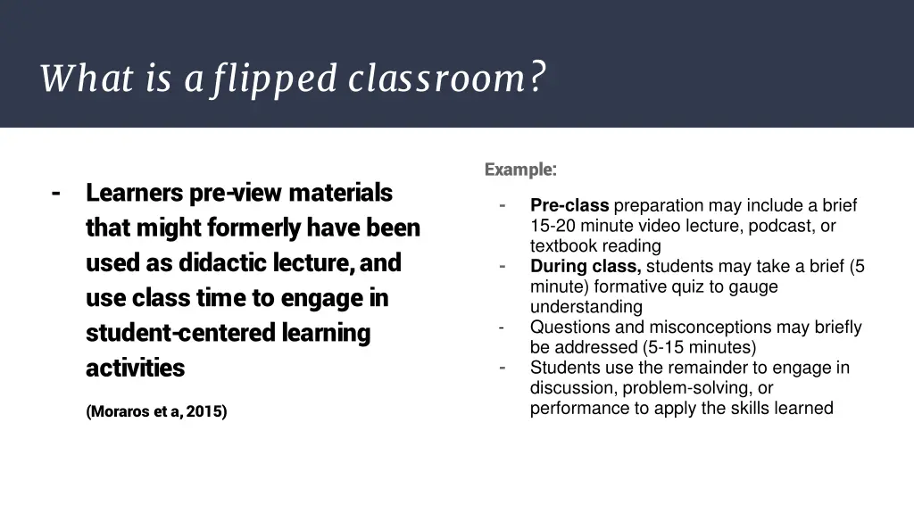 what is a flipped classroom