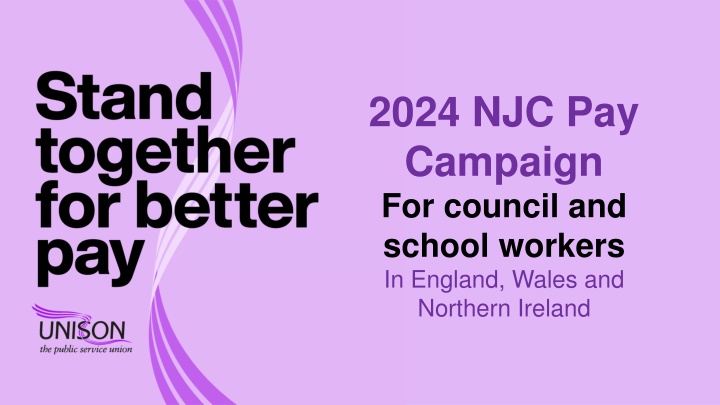 2024 njc pay campaign for council and school