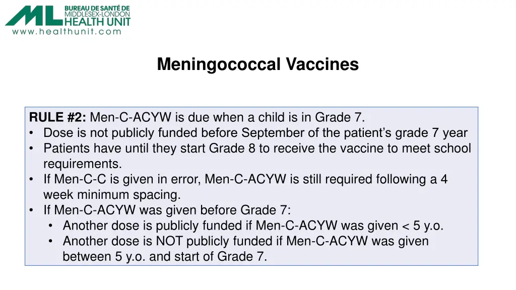 meningococcal vaccines 1