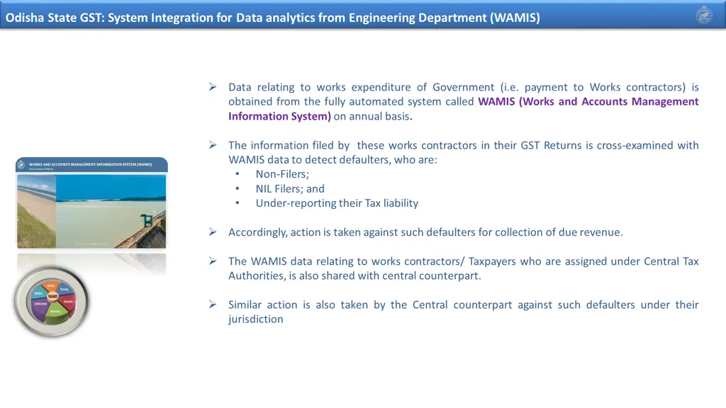 odisha state gst system integration for data