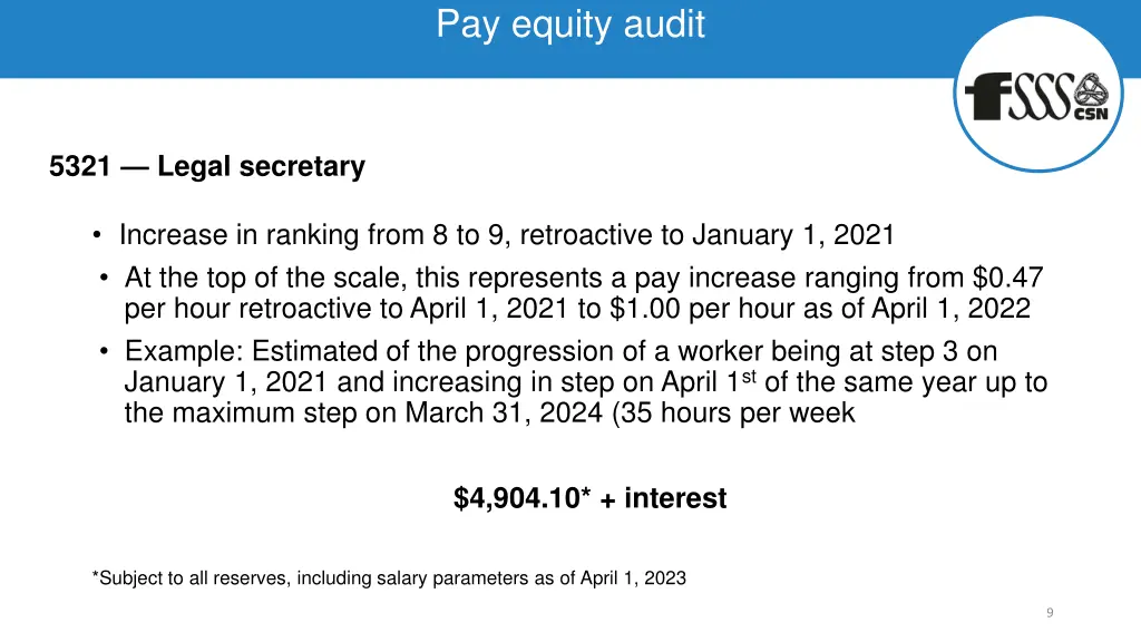 pay equity audit 7