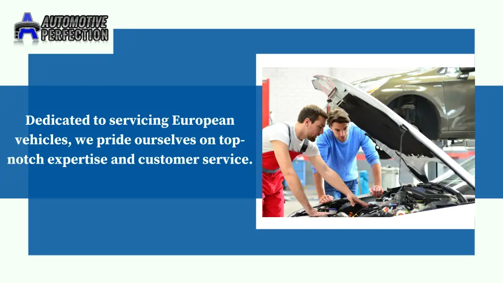 dedicated to servicing european vehicles we pride