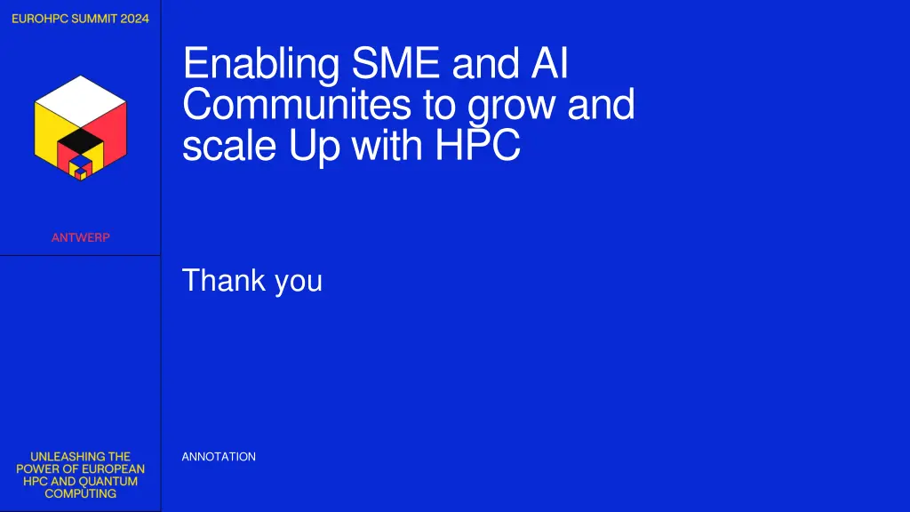enabling sme and ai communites to grow and scale 1