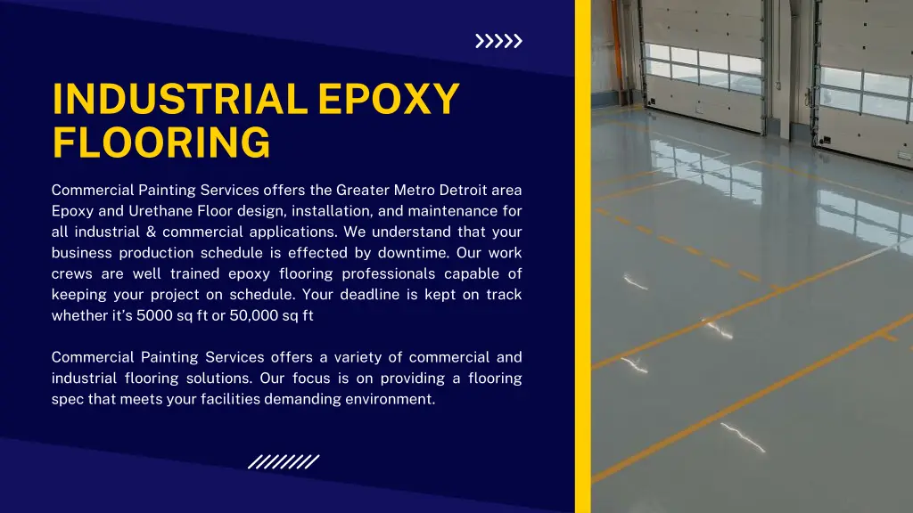 industrial epoxy flooring