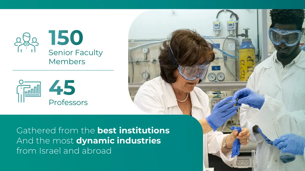 150 senior faculty members 45 professors