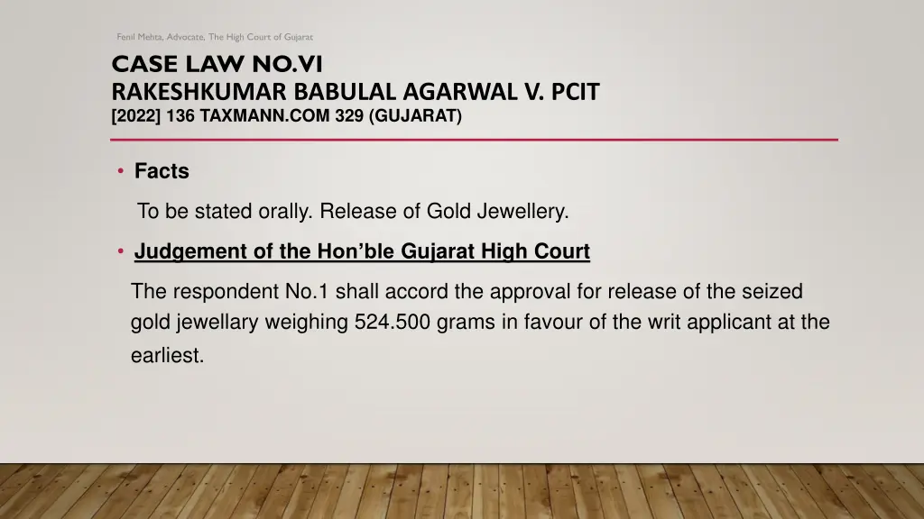 fenil mehta advocate the high court of gujarat 22