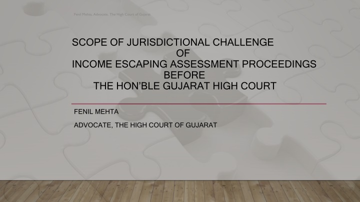 fenil mehta advocate the high court of gujarat