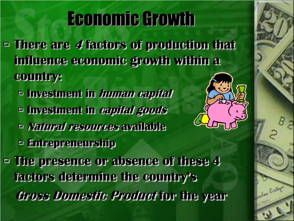 economic growth