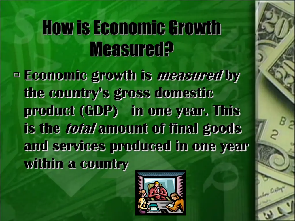 how is economic growth measured economic growth