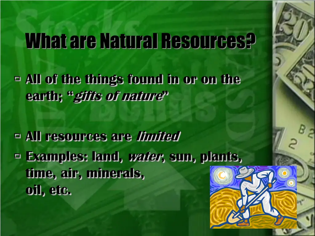 what are natural resources
