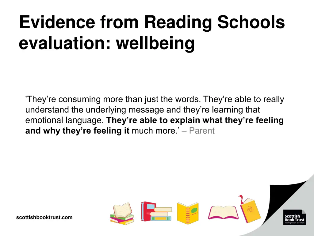 evidence from reading schools evaluation wellbeing