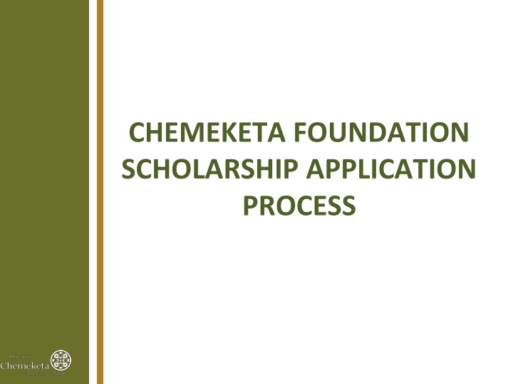 chemeketa foundation scholarship application