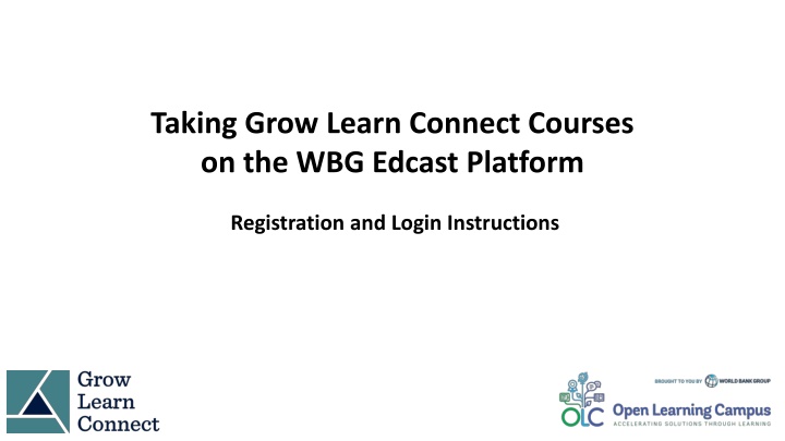 taking grow learn connect courses