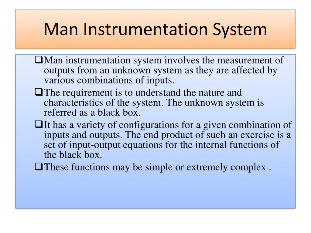 man instrumentation system 4