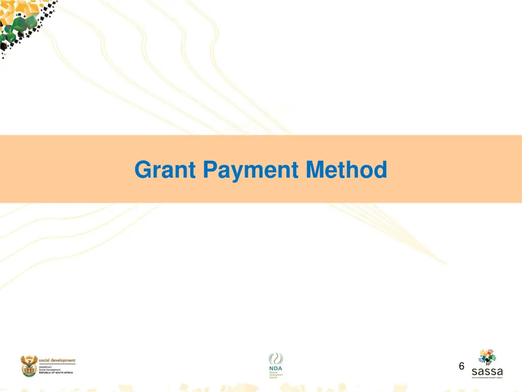 grant payment method