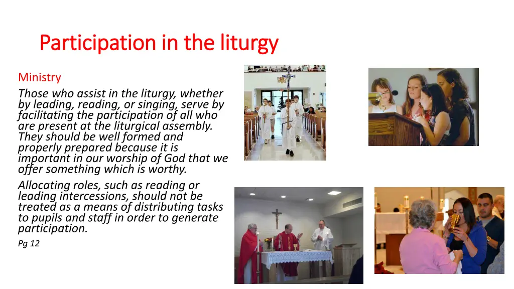 participation in the liturgy participation 1