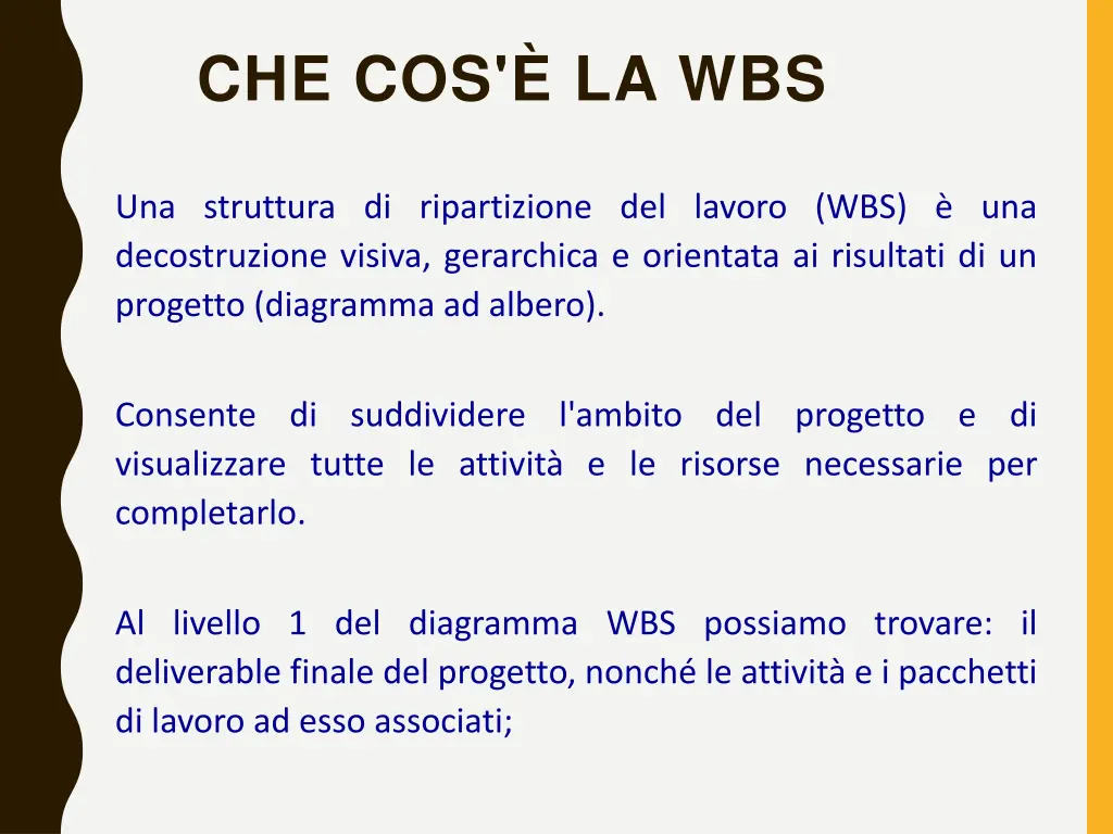 che cos la wbs