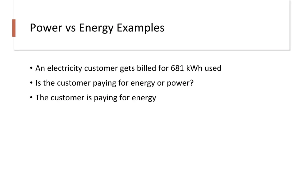 power vs energy examples 1
