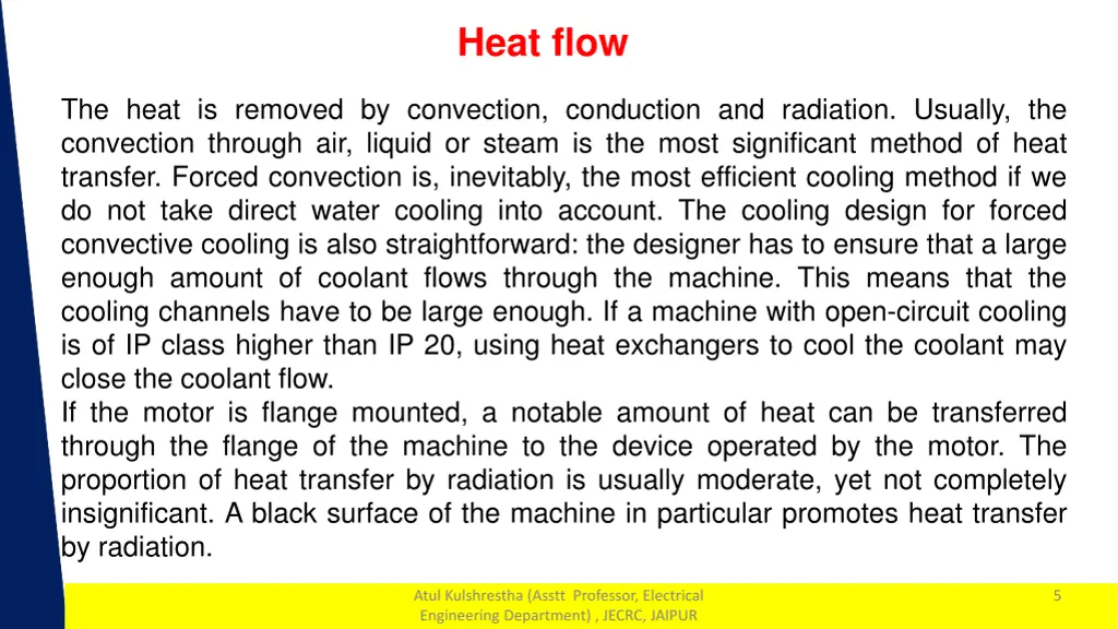 heat flow