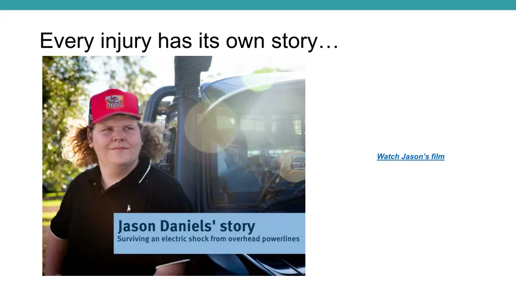 every injury has its own story