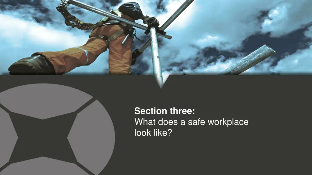 section three what does a safe workplace look like