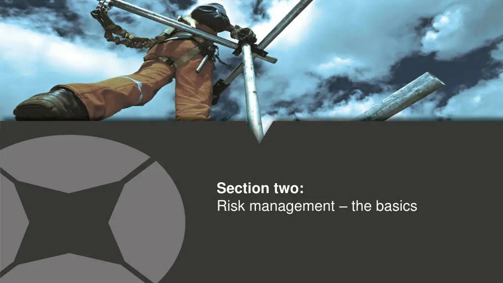 section two risk management the basics