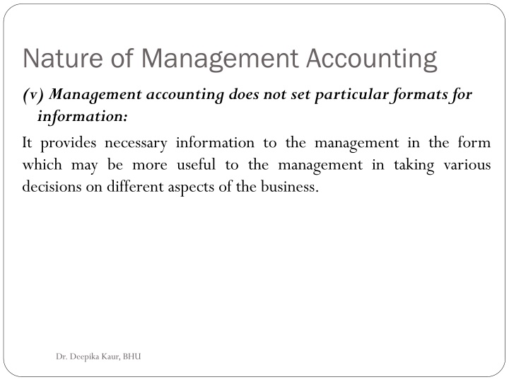 nature of management accounting 2