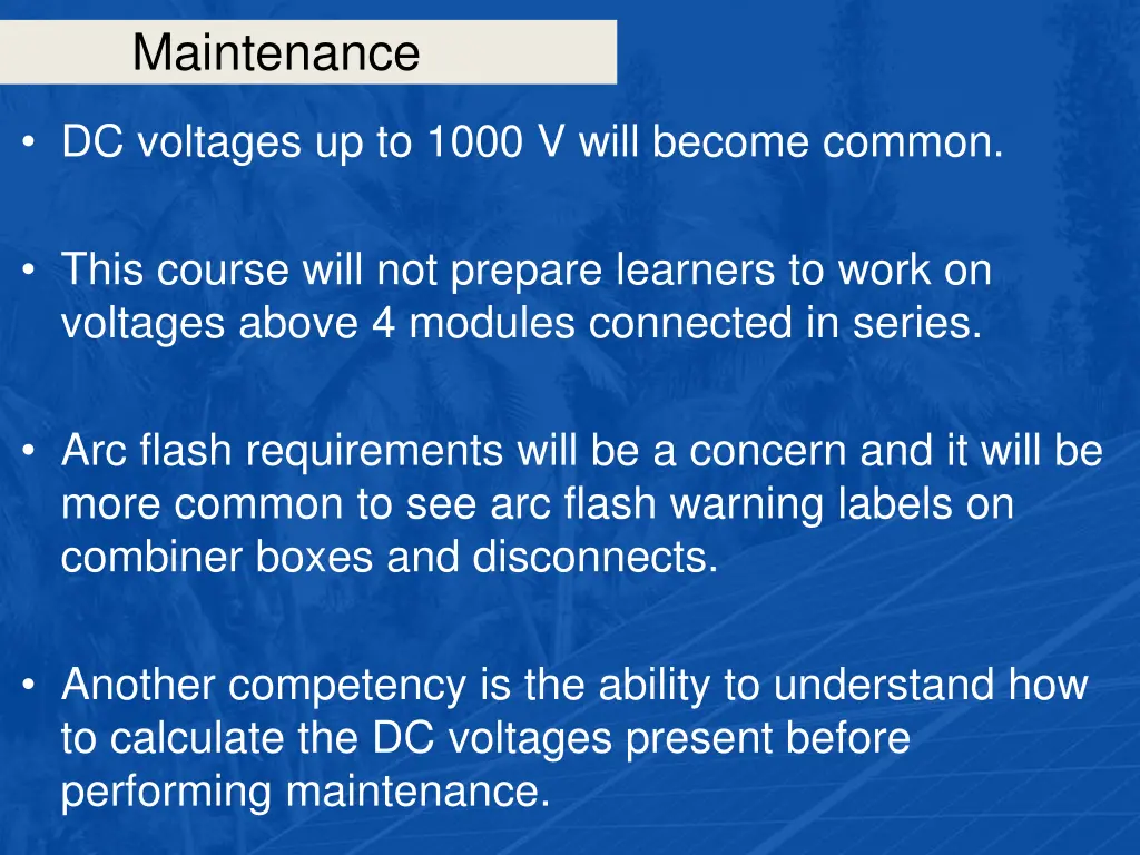 maintenance 11