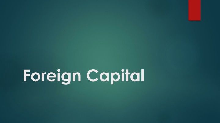 foreign capital