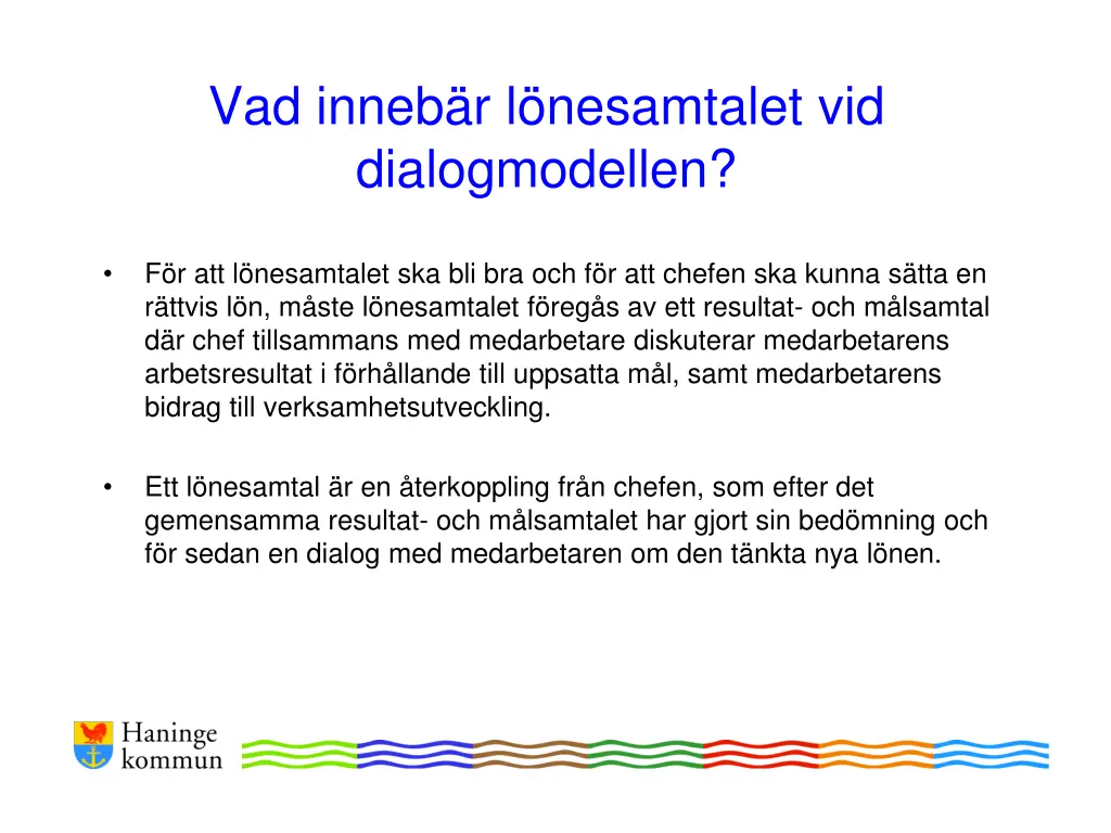 vad inneb r l nesamtalet vid dialogmodellen