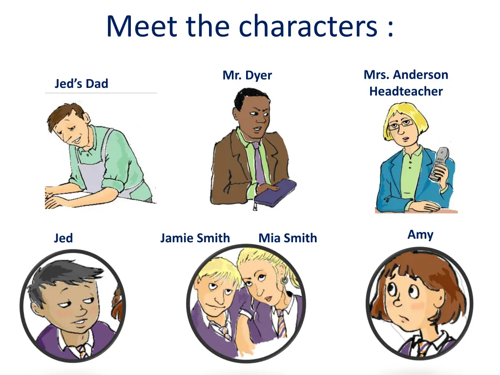 meet the characters