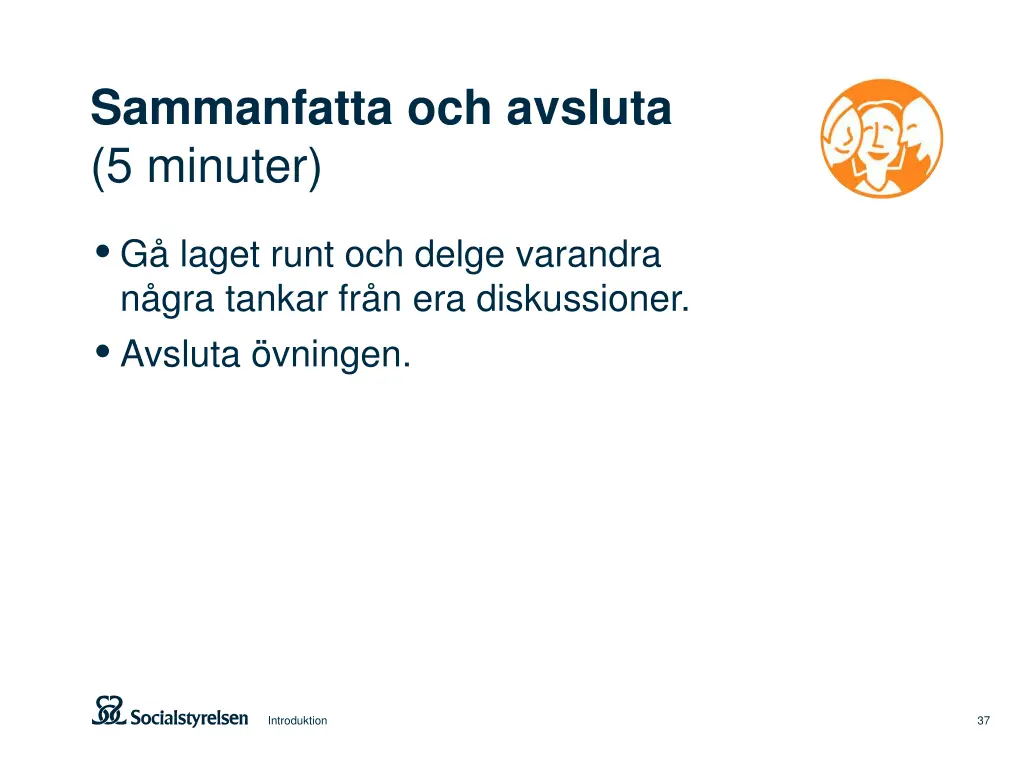 sammanfatta och avsluta 5 minuter 2