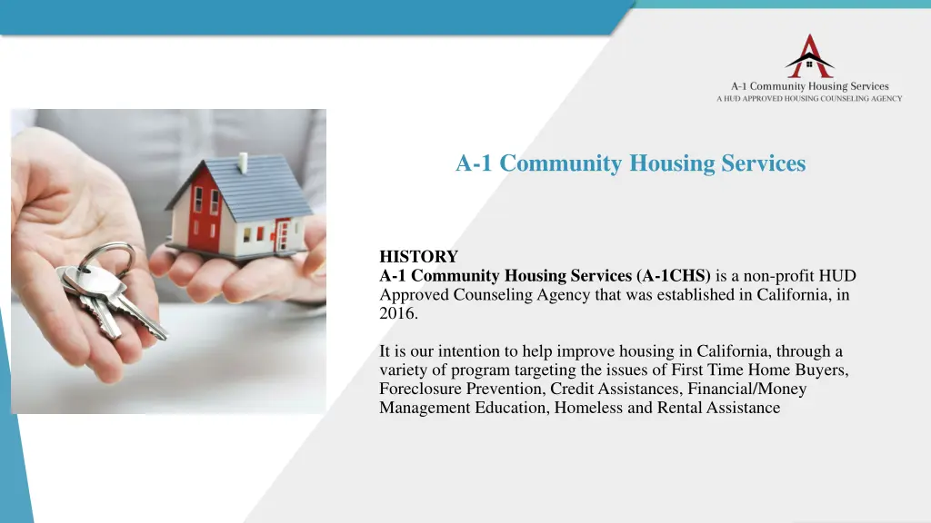 a 1 community housing services