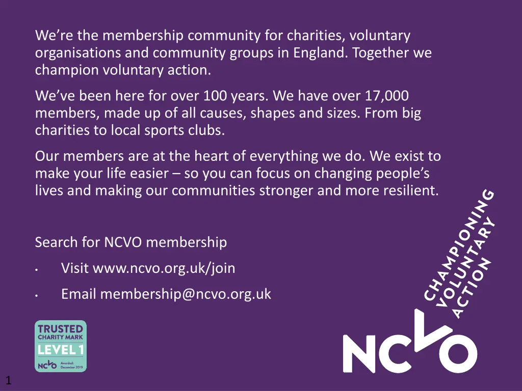 we re the membership community for charities